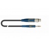QUIK LOK RKSM342-5 - XLR F - JACK STEREO 6.3mm (5M)