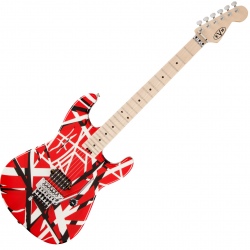 EVH STRIPED SERIES R/B/W -...