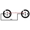 REDS SP100 (15m) Sn/Sn SPN 13 150 - SPEAKON 2PIN [NEUTRIK] - SPEAKON 2PIN [NEUTRIK]