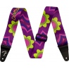 FENDER J MASCIS STRAP MAGENTA FLOWER - PASEK GITAROWY