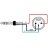 REDS STUDIO (0,3M) Js/Km MCN 25 03 - XLR M - JACK STEREO 6.3