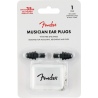 FENDER MUSICIAN SERIES BLK EAR PLUGS - ZATYCZKI
