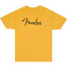 FENDER SPAGHETTI LOGO BUTTERSCOTE XL - KOSZULKA