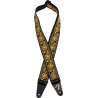 FENDER PASADENA WOVEN STRAP YELLOW LOTUS - PASEK DO GITARY