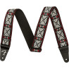FENDER PASADENA WOVEN STRAP RED SNOWF - PASEK DO GITARY