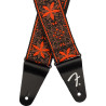 FENDER PASADENA WOVEN STRAP ORNG WALL - PASEK DO GITARY