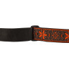 FENDER PASADENA WOVEN STRAP ORNG WALL - PASEK DO GITARY