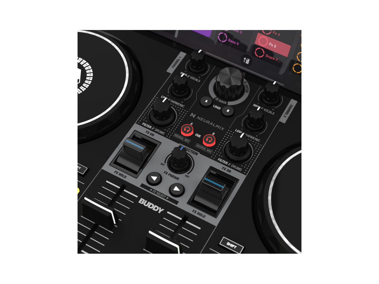 ③Reloop Buddy DJコントローラー Amazon | Reloop リループ Buddy DJコントローラー Compact 2