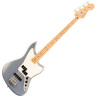 FENDER PLAYER JAGUAR BASS MN SILVER - GITARA BASOWA