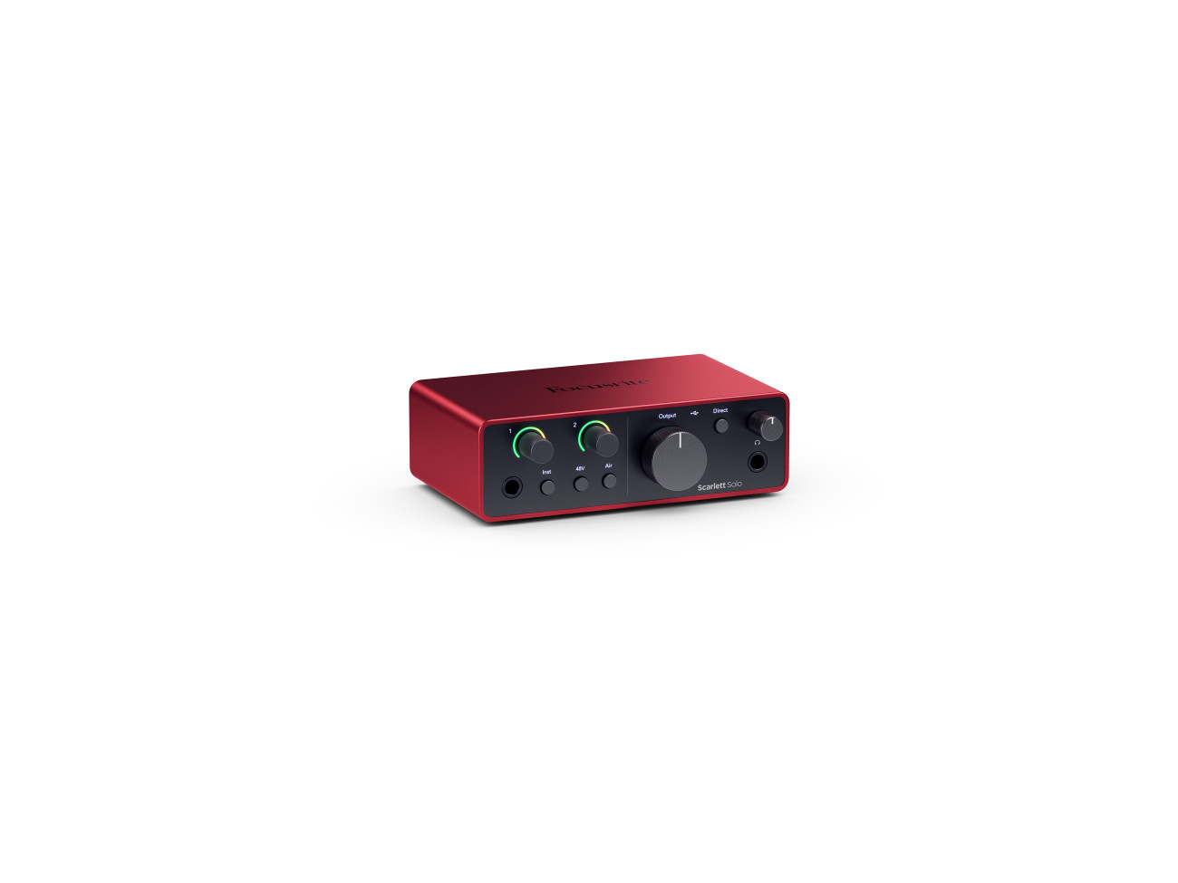 Focusrite Scarlett Solo 4Gen インターフェイス FOCUSRITE SCARLETT SOLO 4TH GEN - INTERFEJS AUDIO + PAKIET