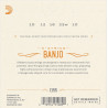 DADDARIO EJ55 10-23 - STRUNY DO BANJO 5-STRUNOWEGO