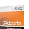 D'ADDARIO EZ900 - STRUNY DO GITARY AKUSTYCZNEJ 10-50