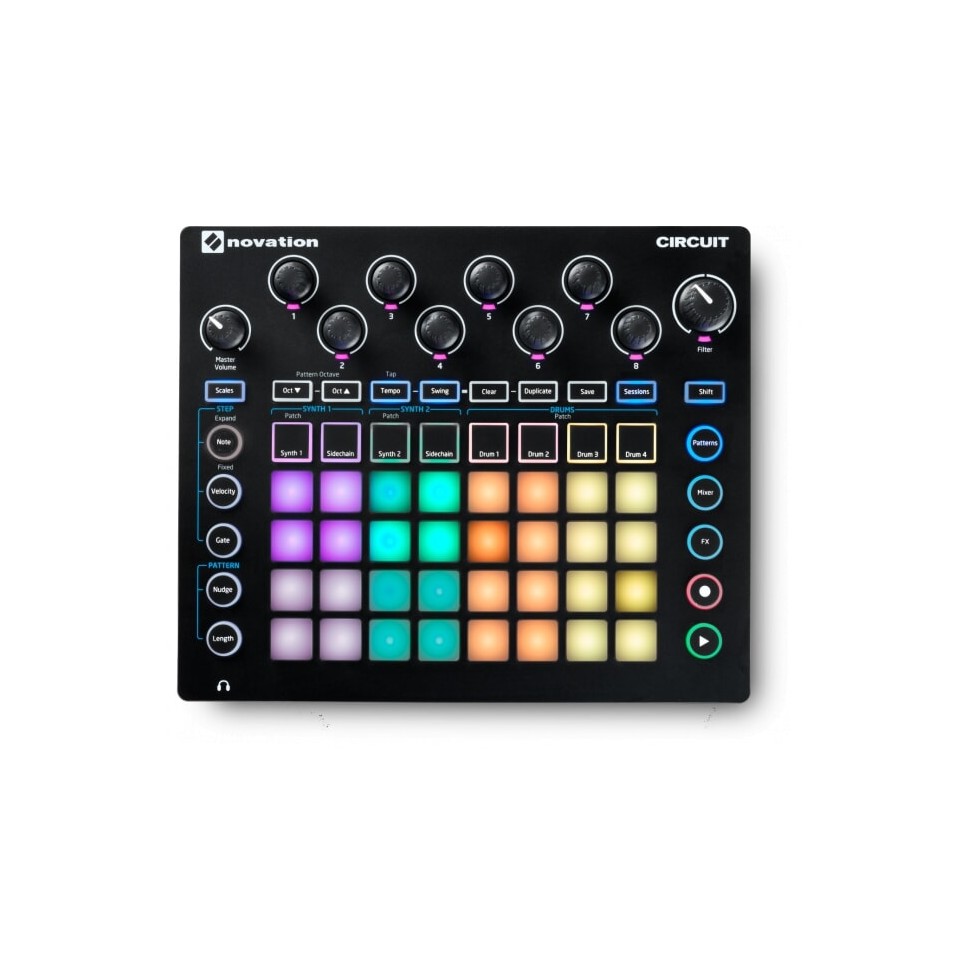 【箱付き美品】novation CIRCUIT TRACKS グルーヴボックス NOVATION CIRCUIT GROOVEBOX NOVA SYNTH - Riff.net.pl