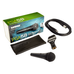SHURE PGA58 XLR - MIKROFON...