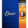 ELIXIR NANOWEB NICKEL PLATED STEEL 9-42 - STRUNY DO GITARY ELEKTRYCZNEJ