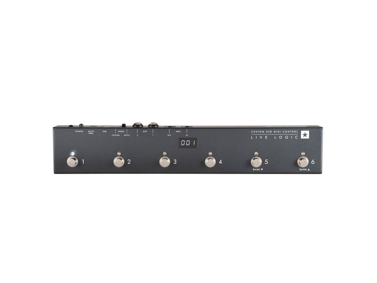 Black Star LIVE LOGIC MIDI コントローラー ライブロジック-BlackstarAmps Japan