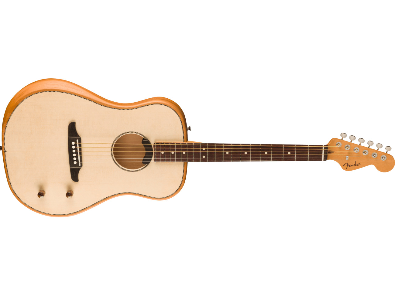 FENDER HIGHWAY DREADNOUGHT NATURAL RW W/B - GITARA