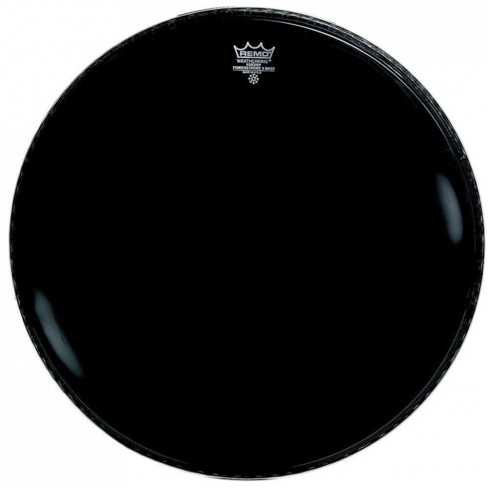 REMO POWERSTROKE 3 22'' EBONY P3-1022-ES 812.862