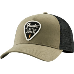FENDER SNAP BACK PICK PATCH...