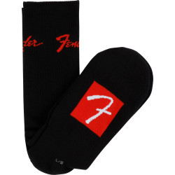 FENDER LOGO STOMPSOCK BK -...