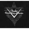 FENDER CUSTOM SHOP PINSTRIPE TEE BLACK XL - KOSZULKA