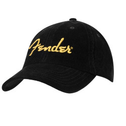 FENDER CORDUROY HAT BLACK -...