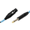 SSQ XZJM5 - kabel Jack MONO - XLR Żeński 5 metrowy
