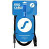SSQ XZJM5 - kabel Jack MONO - XLR Żeński 5 metrowy