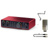 FOCUSRITE SCARLETT 2I2 4th Gen SUPER ZESTAW NAGRANIOWY