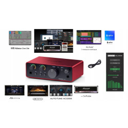 DTM・DAW Focusrite Scarlett Solo gen4 Focusrite Scarlett Solo 4th Gen – interfejs audio USB | Kup