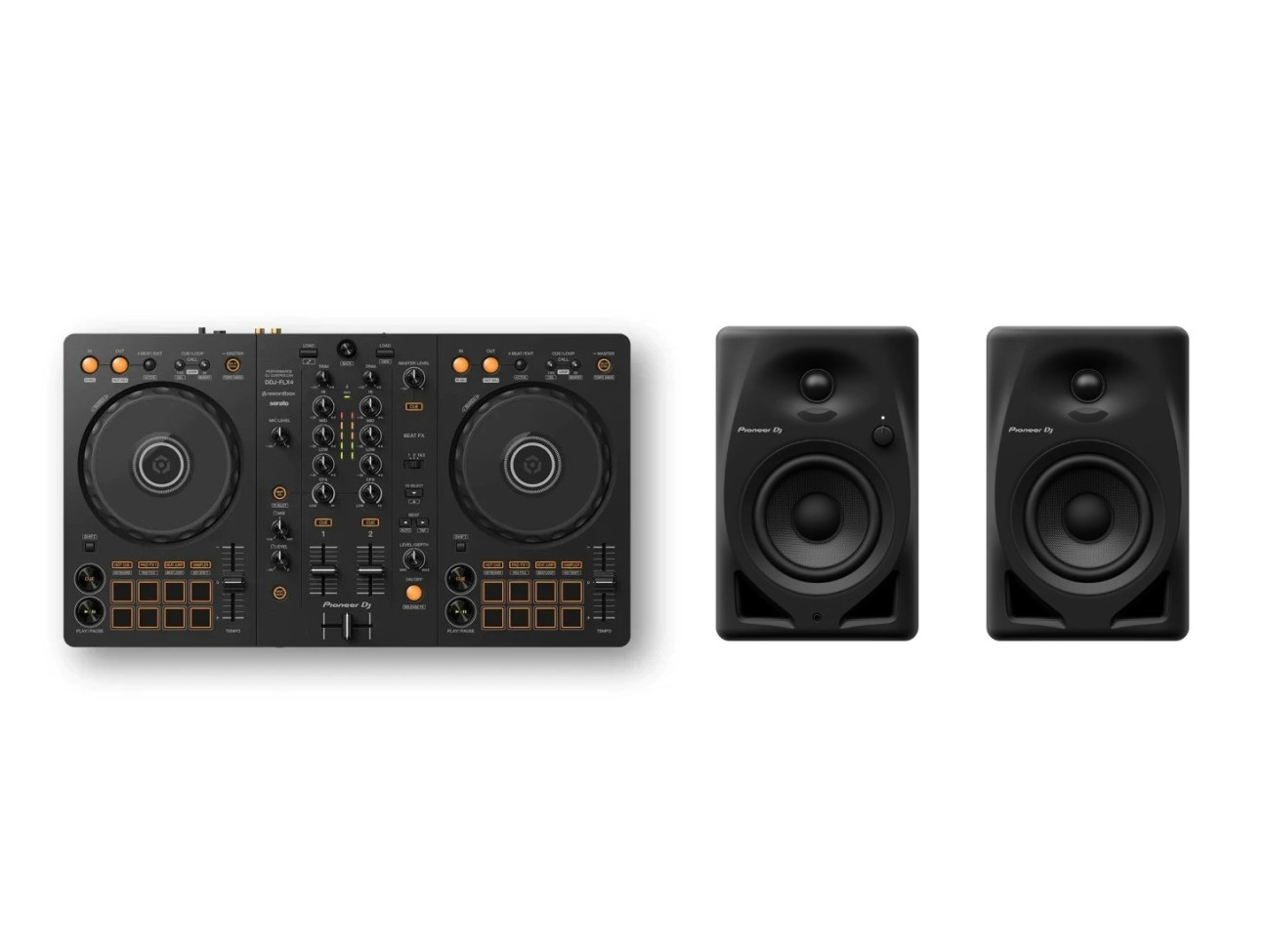 Pioneer DDJ-FLX4 コントローラー＋HDJ-X5＋DM-40D Pioneer DDJ-FLX4 コントローラー＋HDJ-X5＋DM-40D DDJ-FLX4 - 2