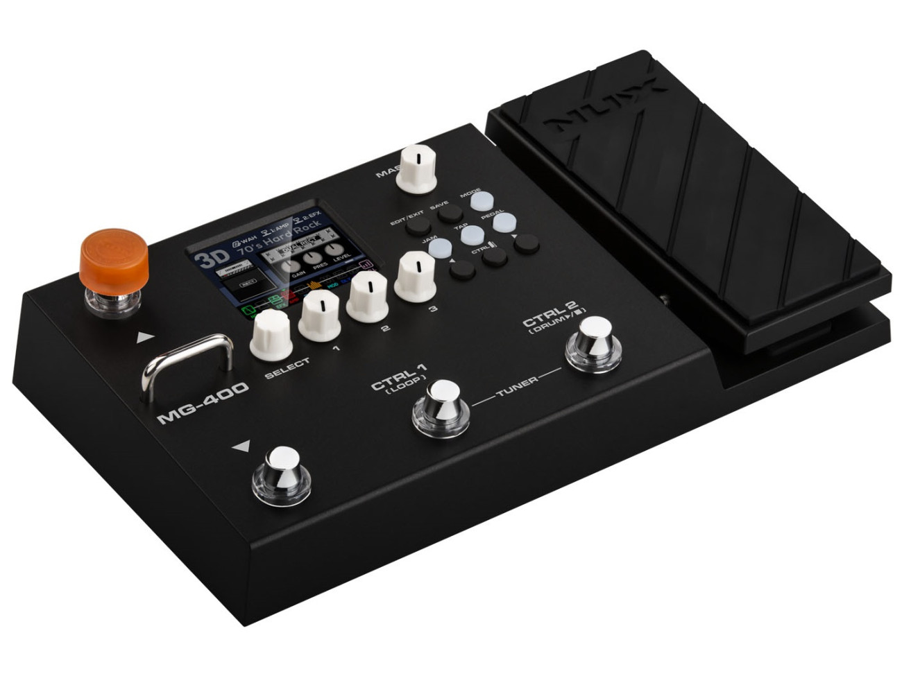 NUX MG-400 マルチエフェクター Multiefekt Nux MG-400 - efekty studyjnej jakości w niskiej cenie z