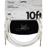 FENDER JUANES 10 INSTRUMENTAL CABLE LUNA WHITE - KABEL INSTRUMENTALNY