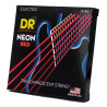 DR NRE 9-46 NEON RED STRUNY GITARA ELEKTRYCZNA