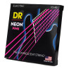 DR NPE 10-46 NEON PINK STRUNY GITARA ELEKTRYCZNA