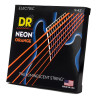 DR NOE 9-42 NEON ORANGE STRUNY GITARA ELEKTRYCZNA