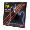 DR NOB 45-105 NEON ORANGE BASS STRUNY GITARA BASOWA