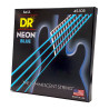 DR NBB 45-105 NEON BLUE BASS STRUNY GITARA BASOWA