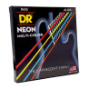 DR NMCB 45-105 NEON MULTI-COLOR STRUNY GITARA BASOWA