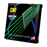 DR NGA 11-50 NEON GREEN STRUNY GITARA AKUSTYCZNA