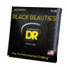 DR BKA 10-48 BLACK BEAUTY STRUNY GITARA AKUSTYCZNA
