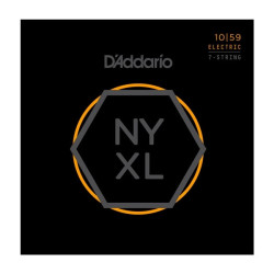 D'ADDARIO NYXL1059 GITARA ELEKTRYCZNA 7 STRUN