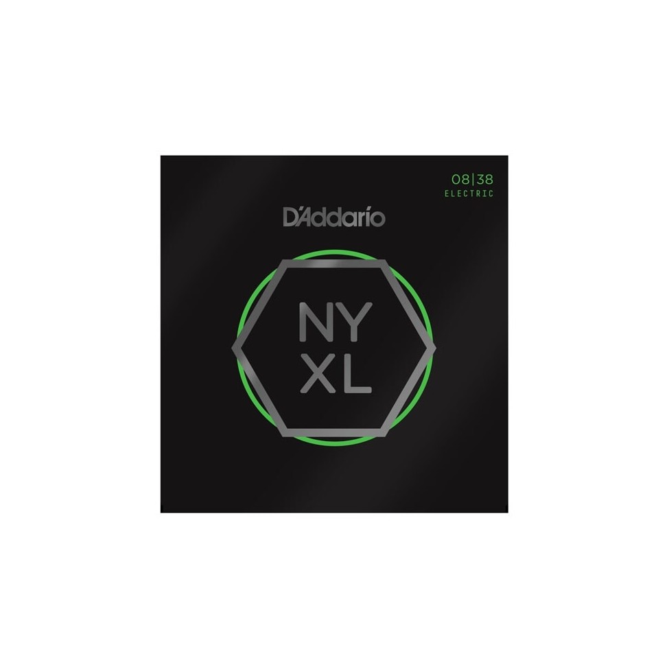 D'ADDARIO NYXL 08-38 GITARA ELEKTRYCZNA