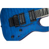 JACKSON JS32Q DINKY AH TRANSPARENT BLUE - GITARA ELEKTRYCZNA
