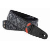 RIGHTON STRAPS MOJO PAISLEY BLACK - PASEK GITAROWY