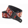 RIGHTON STRAPS LEGEND Jimmy Hendrix II RED - PASEK GITAROWY