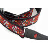 RIGHTON STRAPS LEGEND Jimmy Hendrix II RED - PASEK GITAROWY