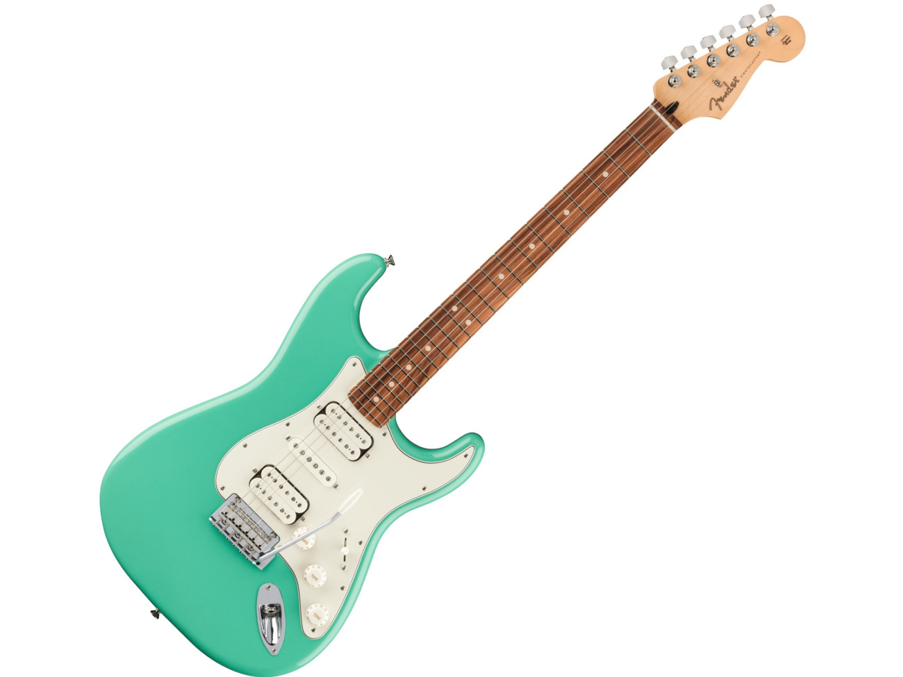 ギター Fender Player Stratcaster HSH Fender Player Stratocaster HSH PF Silver « Electric Guitar