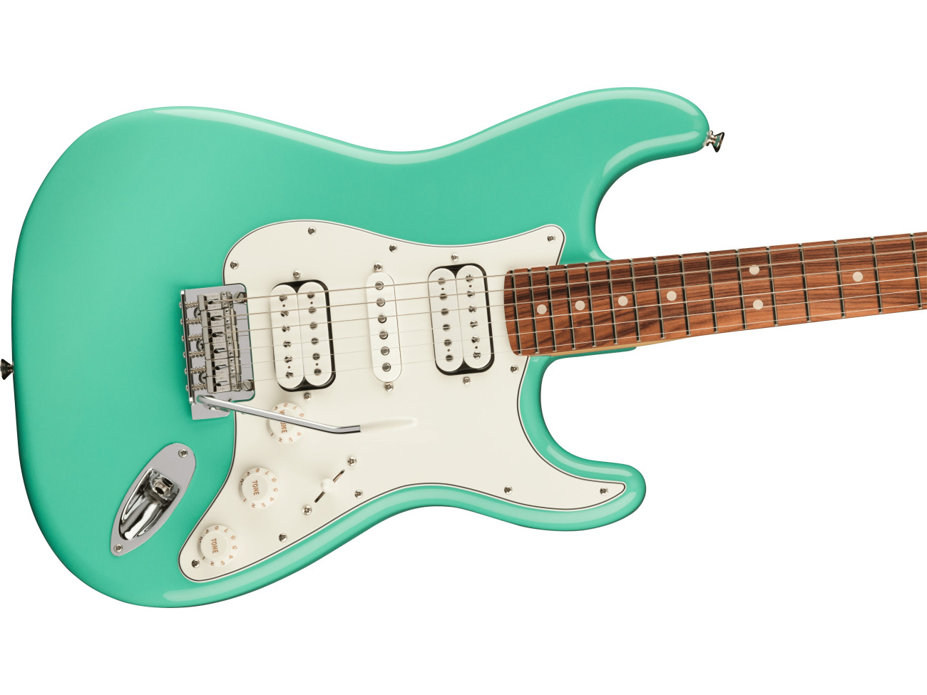 ギター Fender Player Stratcaster HSH Fender Player Stratocaster HSH PF Silver « Electric Guitar