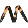 FENDER TIE DYE ACID WASH STRAP BLACK - PASEK GITAROWY